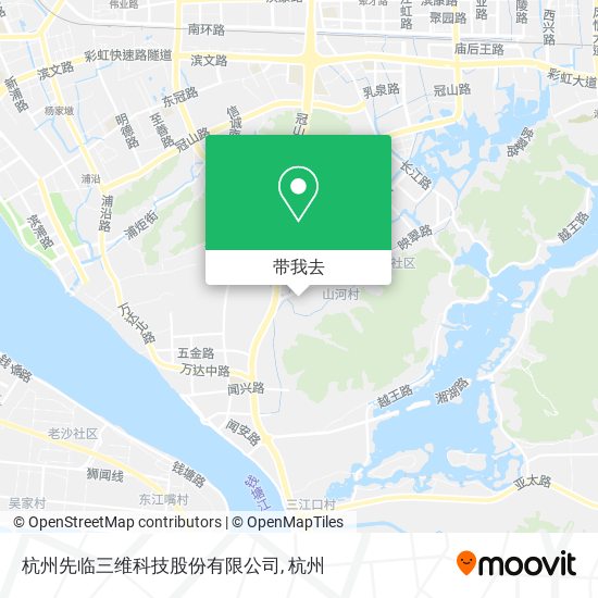 杭州先临三维科技股份有限公司地图