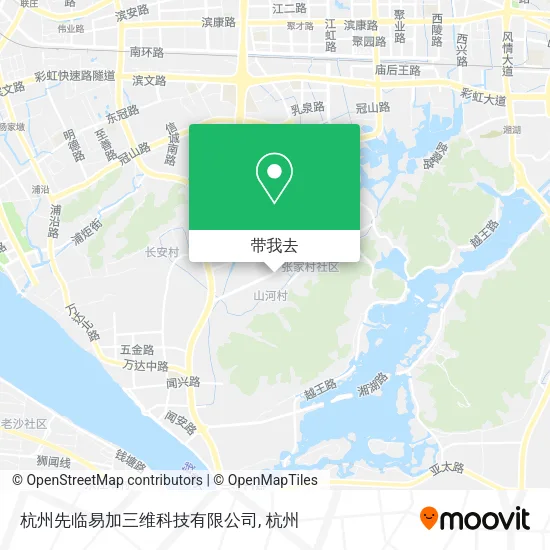 杭州先临易加三维科技有限公司地图