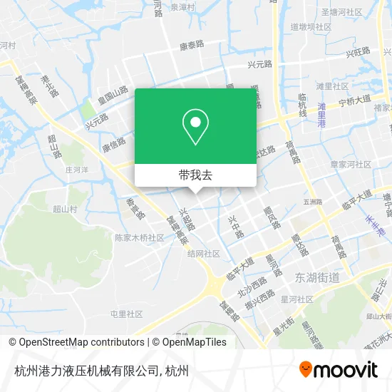 杭州港力液压机械有限公司地图
