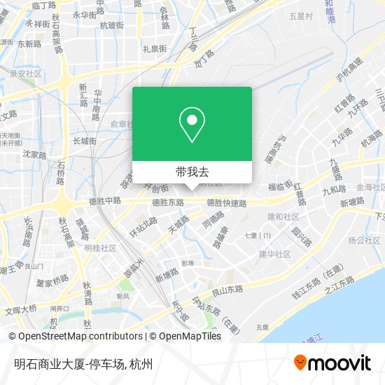 明石商业大厦-停车场地图