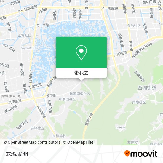 花坞地图