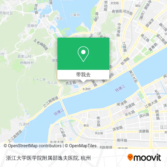 浙江大学医学院附属邵逸夫医院地图