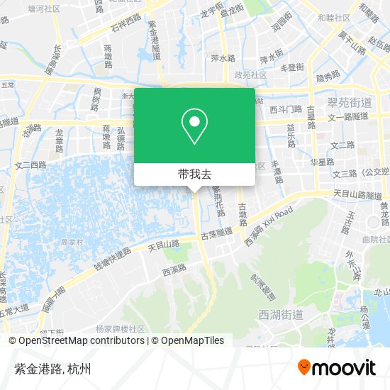 紫金港路地图