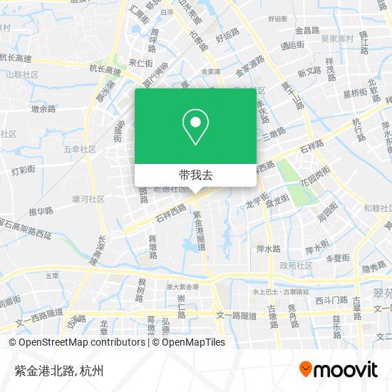 紫金港北路地图