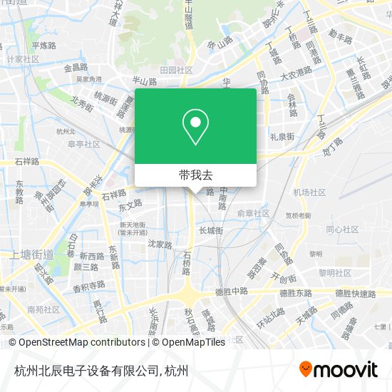 杭州北辰电子设备有限公司地图