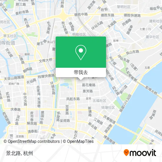 景北路地图