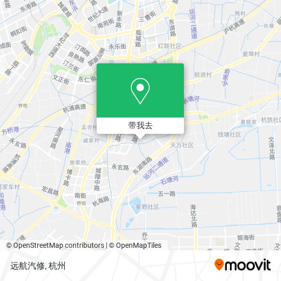 远航汽修地图