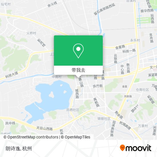 朗诗逸地图