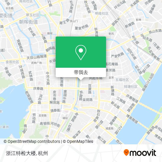 浙江特检大楼地图