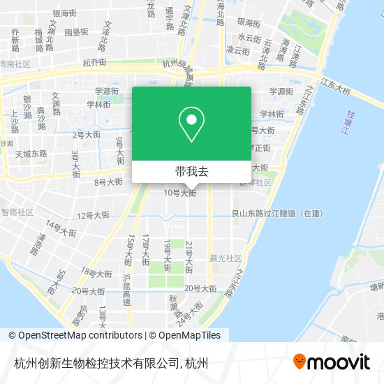 杭州创新生物检控技术有限公司地图
