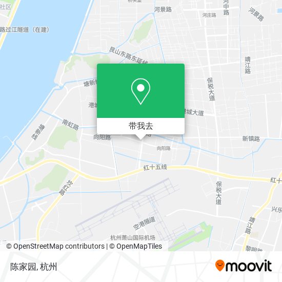 陈家园地图