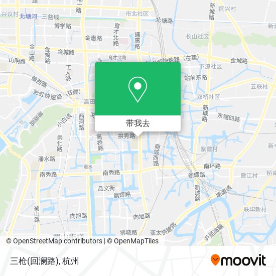 三枪(回澜路)地图