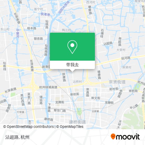 沾超路地图