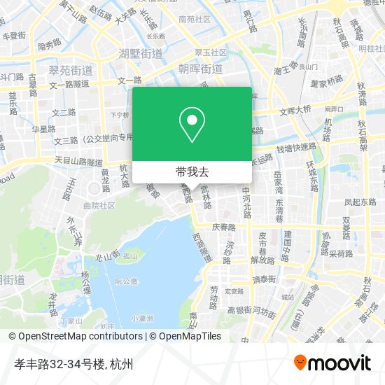 孝丰路32-34号楼地图