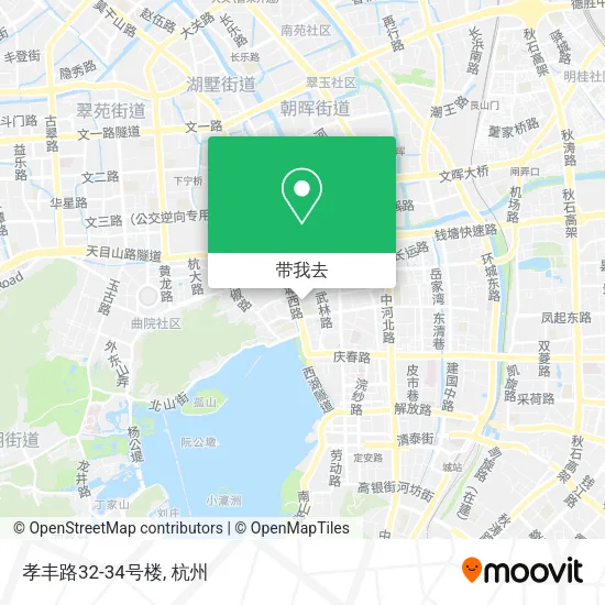 孝丰路32-34号楼地图