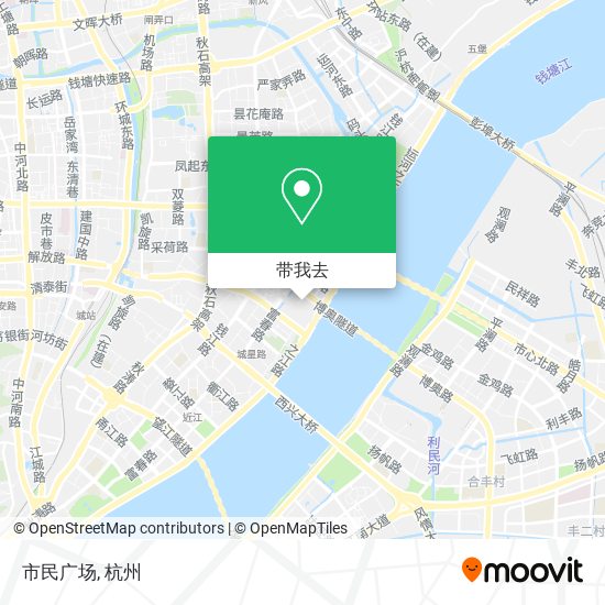 市民广场地图
