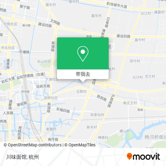 川味面馆地图