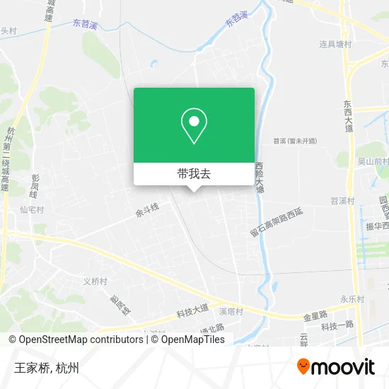 王家桥地图