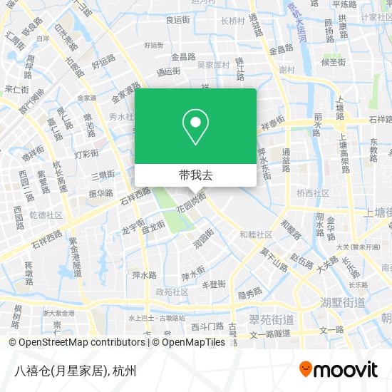 八禧仓(月星家居)地图