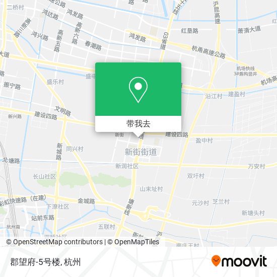 郡望府-5号楼地图