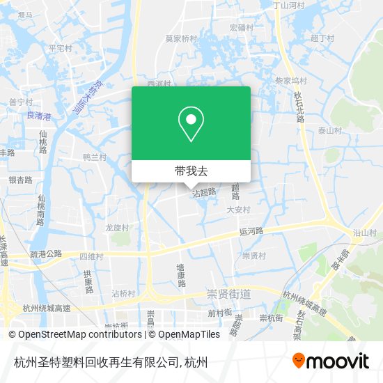 杭州圣特塑料回收再生有限公司地图