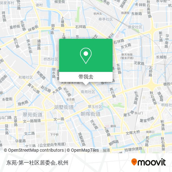 东苑-第一社区居委会地图