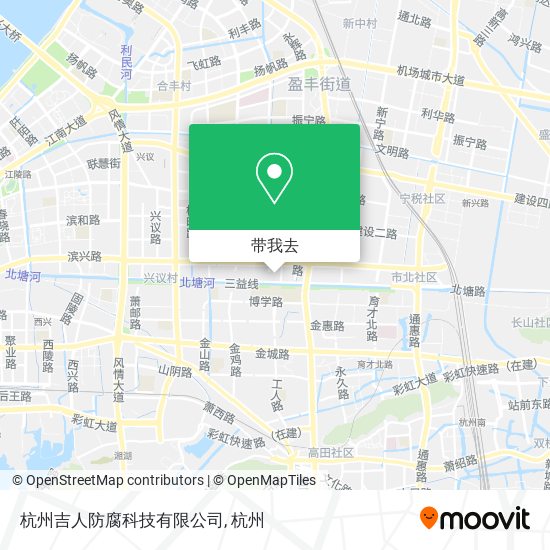 杭州吉人防腐科技有限公司地图