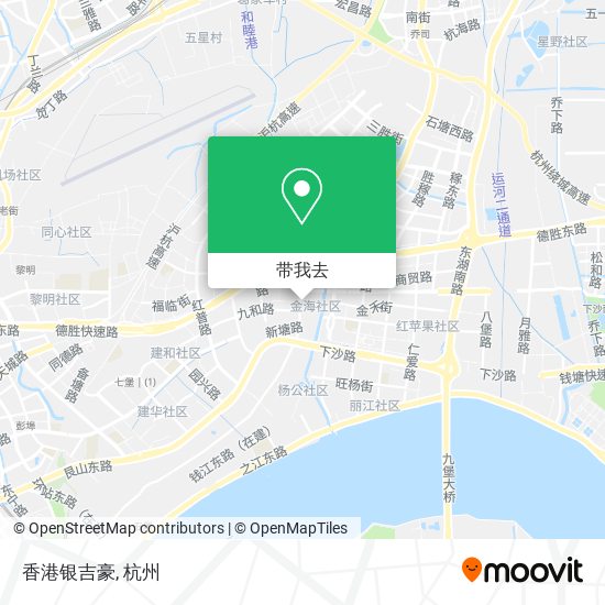 香港银吉豪地图