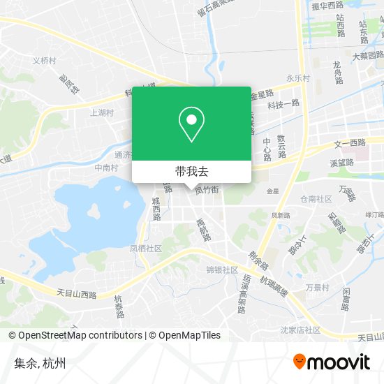 集余地图