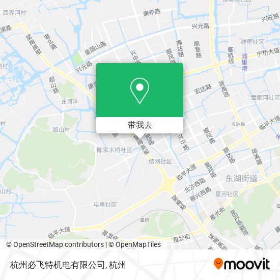 杭州必飞特机电有限公司地图