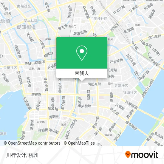 川行设计地图