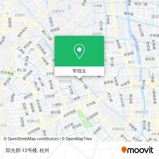 阳光郡-12号楼地图
