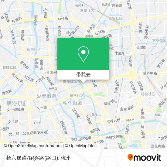杨六堡路/绍兴路(路口)地图