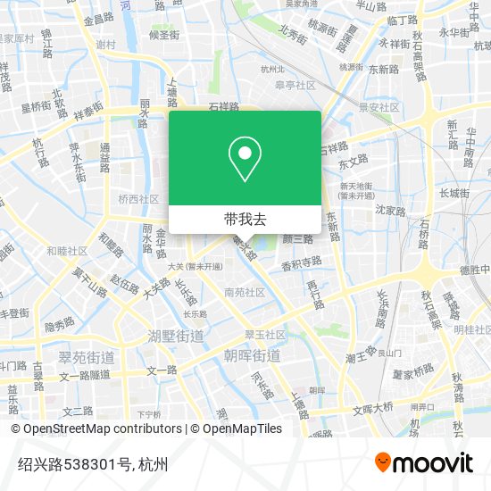 绍兴路538301号地图