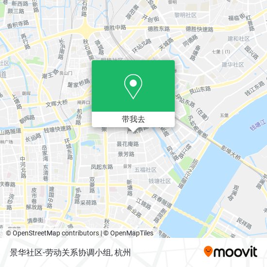 景华社区-劳动关系协调小组地图