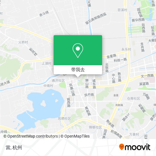 當地图