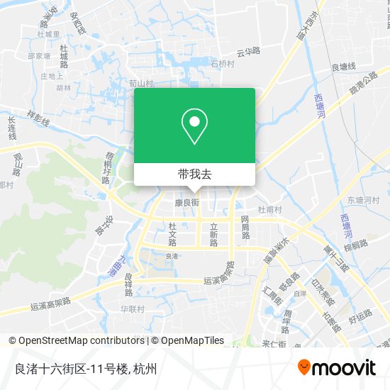 良渚十六街区-11号楼地图
