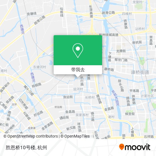 胜恩桥10号楼地图