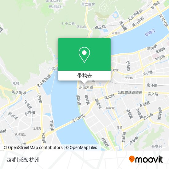 西浦烟酒地图