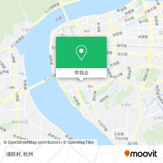 浦联村地图