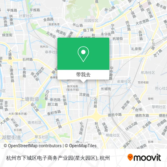 杭州市下城区电子商务产业园(星火园区)地图