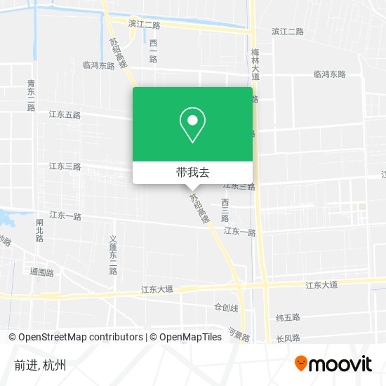 前进地图