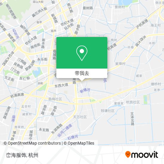 峦海服饰地图