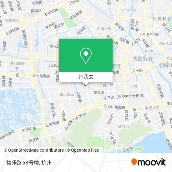 益乐路58号楼地图