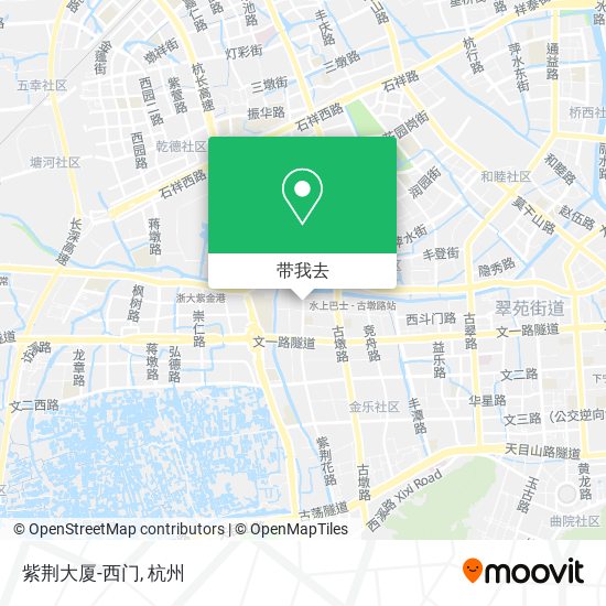 紫荆大厦-西门地图