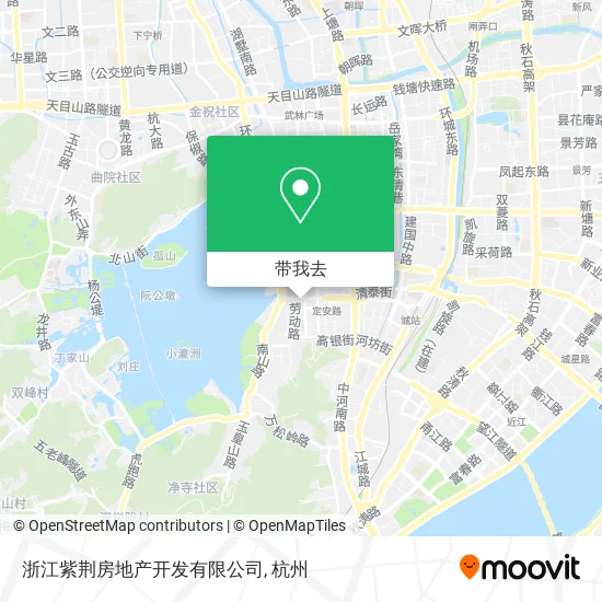 浙江紫荆房地产开发有限公司地图