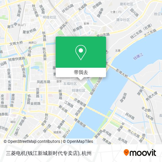 三菱电机(钱江新城新时代专卖店)地图