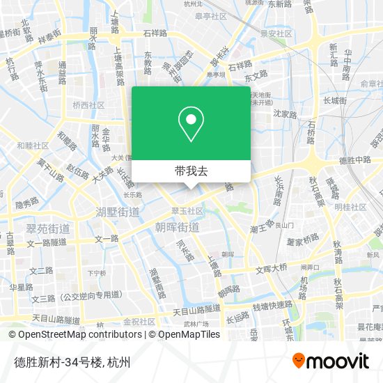 德胜新村-34号楼地图