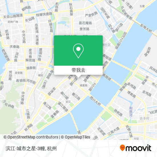 滨江·城市之星-3幢地图