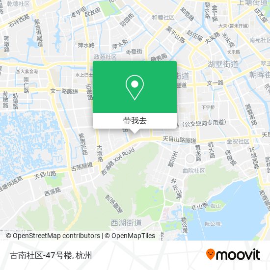 古南社区-47号楼地图